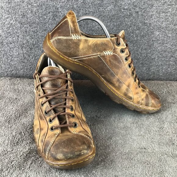 Rare VTG Dr. Marten Distressed Brown Leather Oxford Sz 10 M/11 Women\'s main image 6